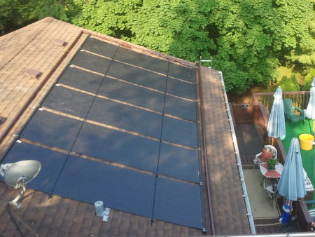 Swimming Pool Solar Install Vacaville, CA